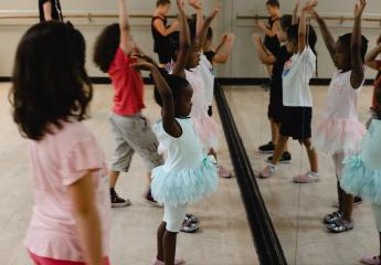 Children in Sensory Friendly Dance Classes