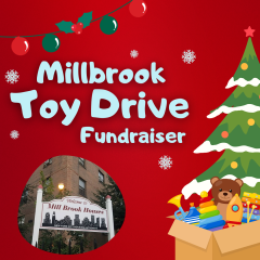 Millbrook Toy Drive Fundraiser Poster