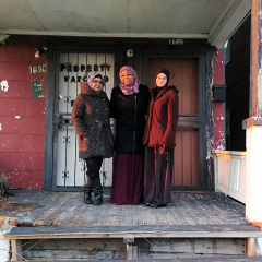 Namira Islam, Margari Hill, and Hazel Gomez