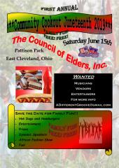 East Cleveland Juneteenth 2019 Community Cookout