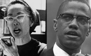 Malcolm X and Yuri Kochiyama 