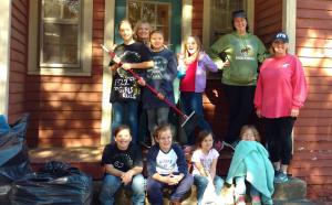 Girl Scouts at Scout House