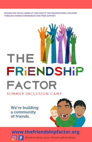 Summer Friendship Inclusion Camp Fundraiser